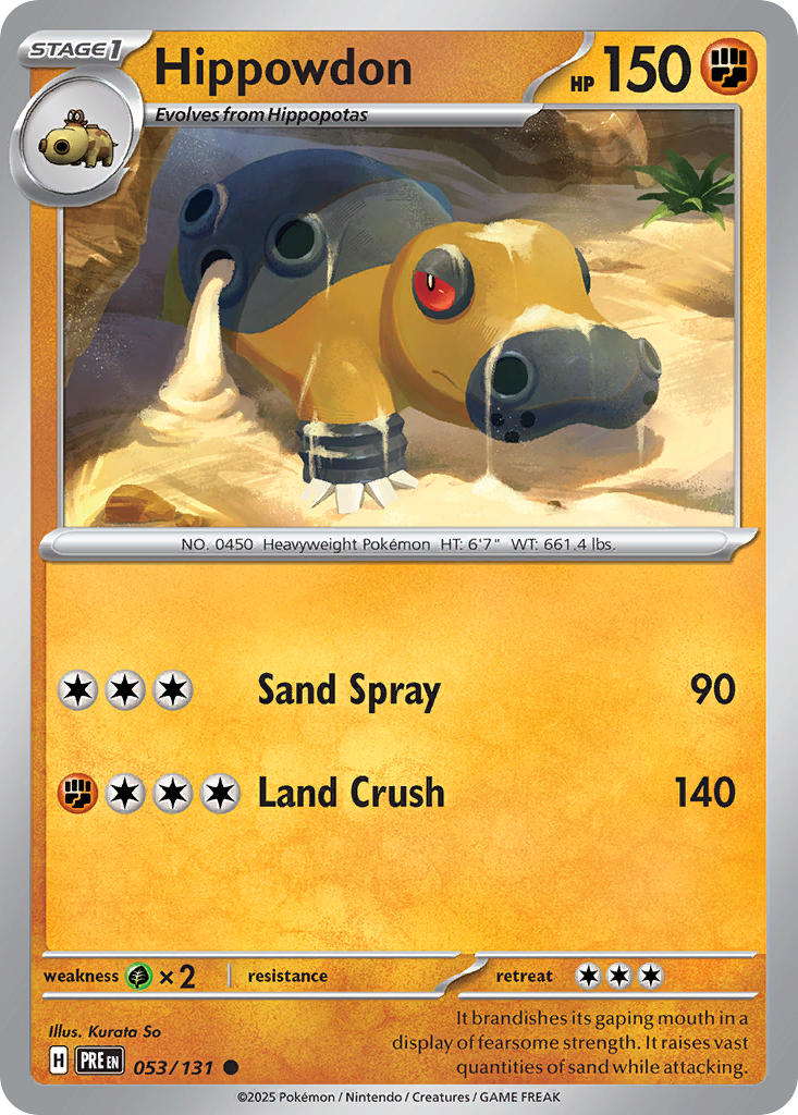 Hippowdon (Prismatic Evolutions)