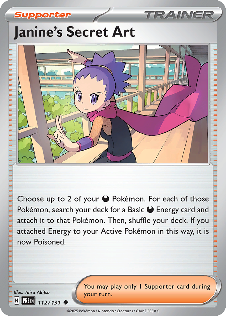Janine's Secret Art (Prismatic Evolutions)