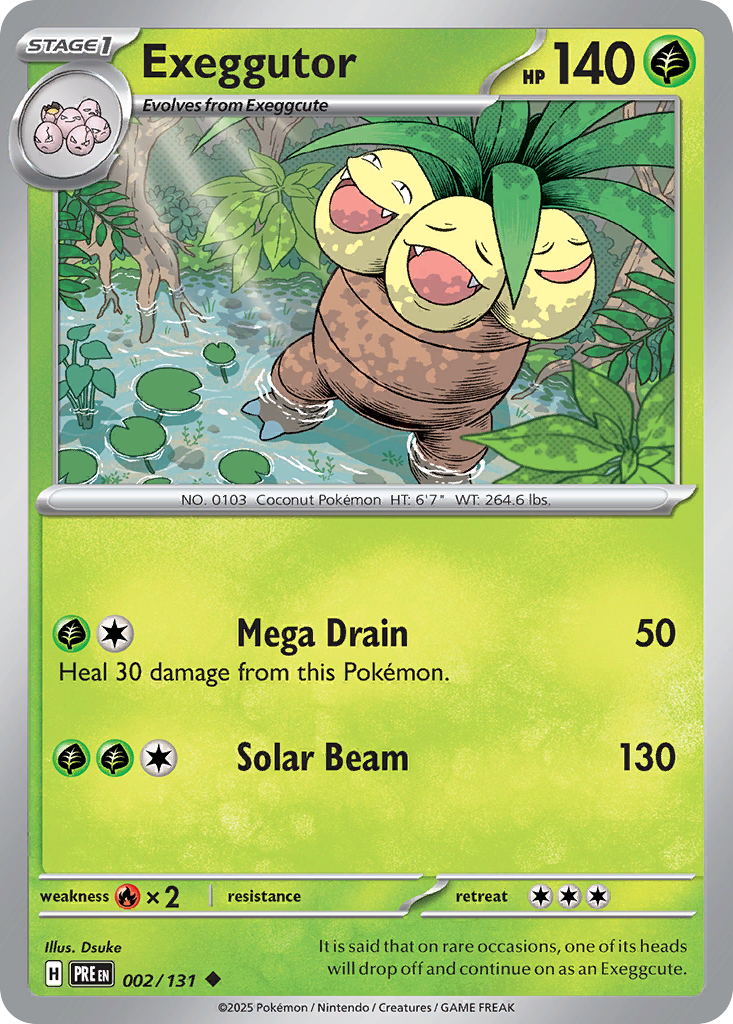 Exeggutor (Prismatic Evolutions)