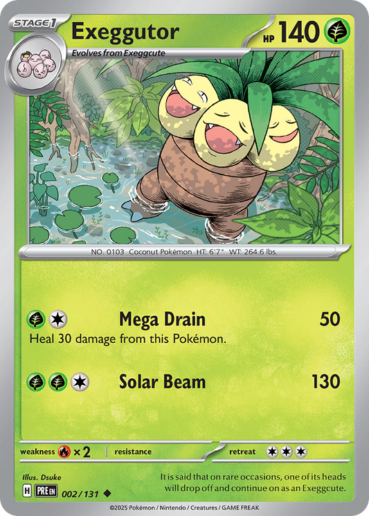 Exeggutor (Prismatic Evolutions)