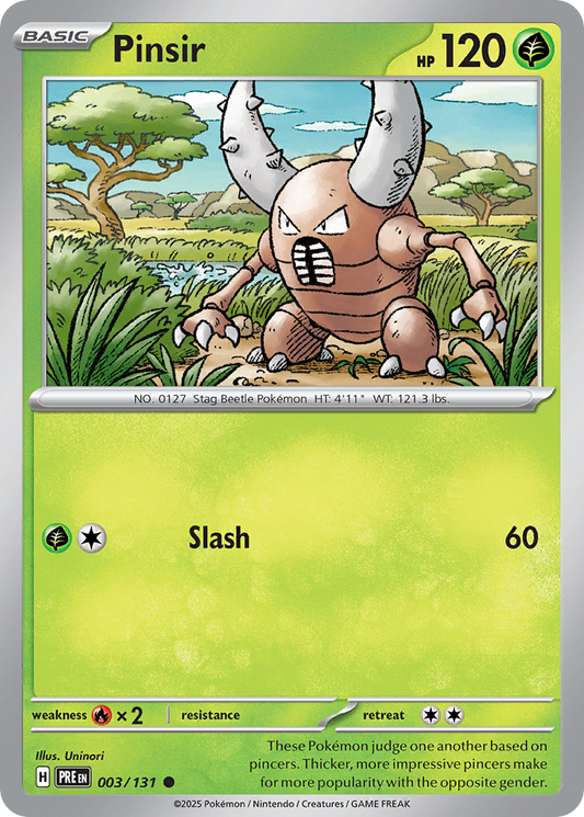 Pinsir (Prismatic Evolutions)