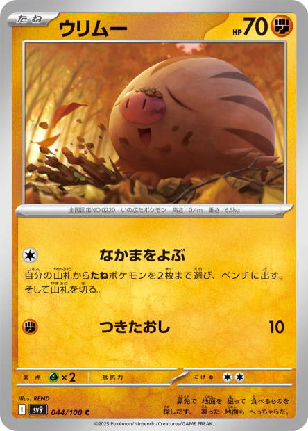 Swinub (Battle Partners Japanese)