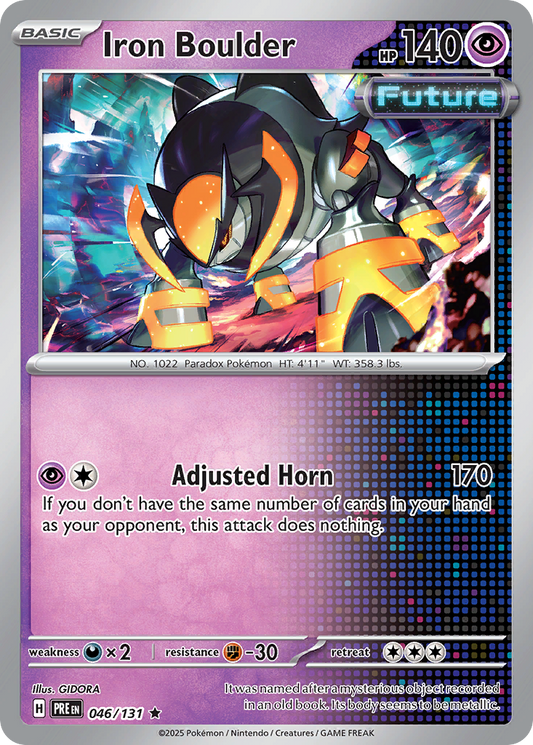 Iron Boulder (Prismatic Evolutions)
