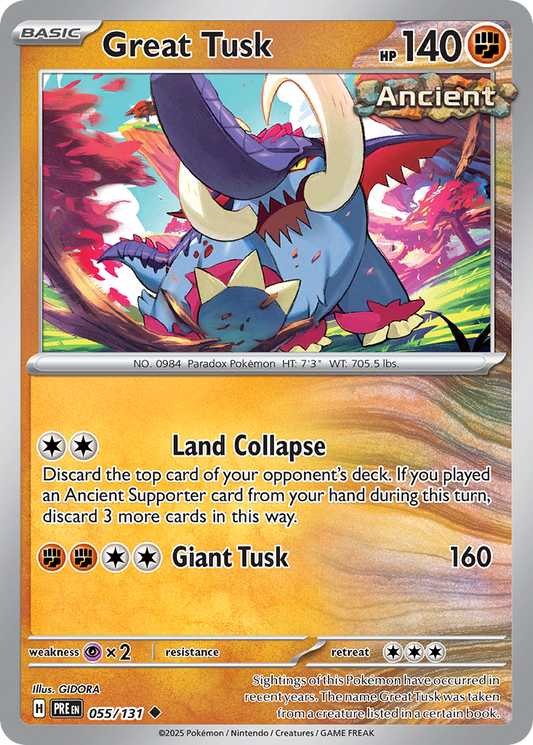 Great Tusk (Prismatic Evolutions)