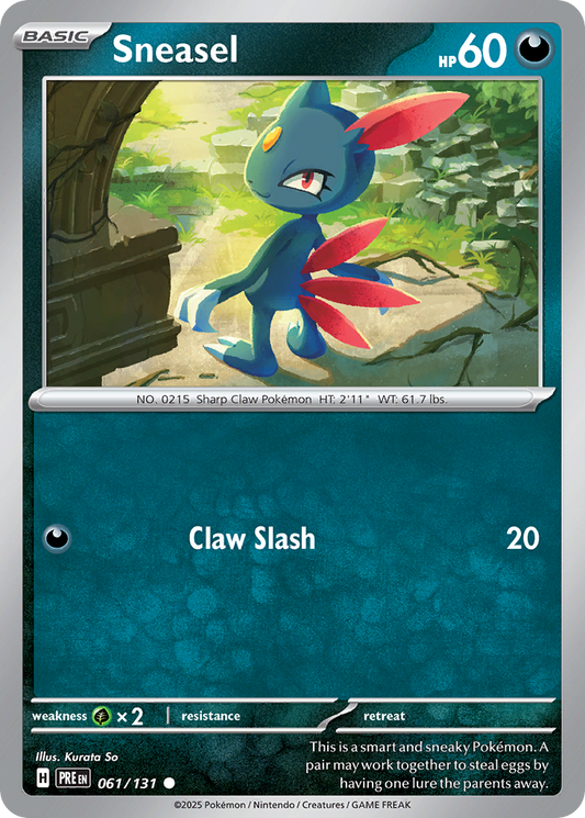 Sneasel (Prismatic Evolutions)