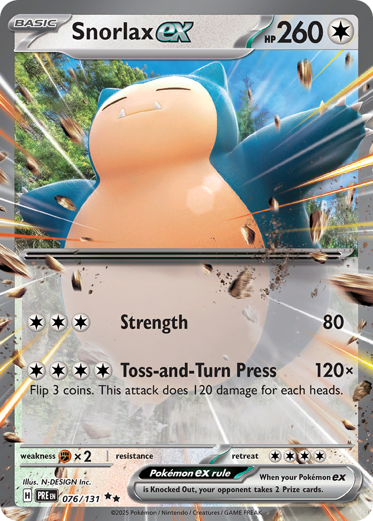 Snorlax ex (Prismatic Evolutions)