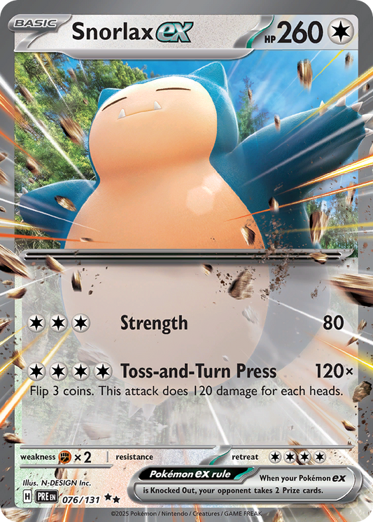 Snorlax ex (Prismatic Evolutions)