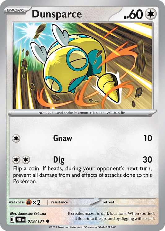 Dunsparce (Prismatic Evolutions)