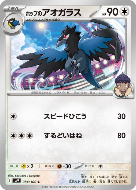 Hop's Corvisquire (Battle Partners Japanese)