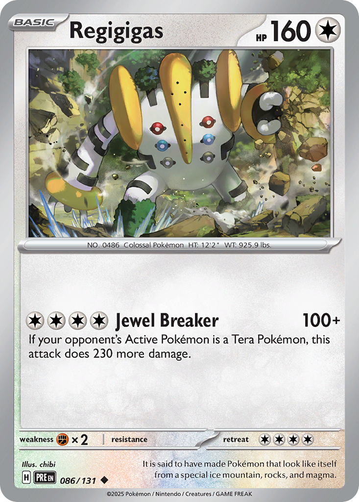 Regigigas (Prismatic Evolutions)