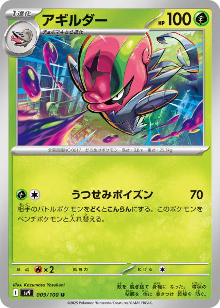 Accelgor (Battle Partners Japanese)